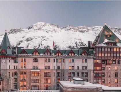 Badrutts Palace Hotel St. Moritz im Winter